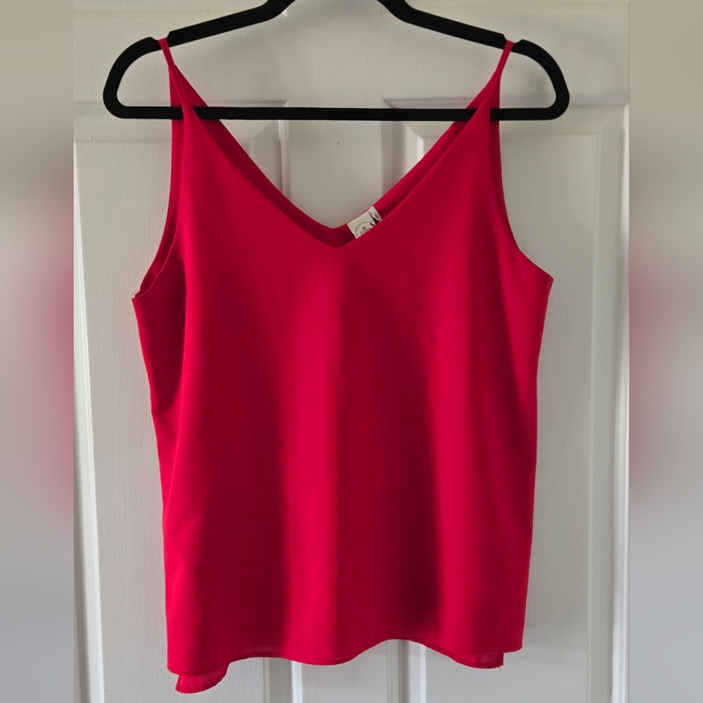 Beautiful Red Top for your Festive Occasion, Size Small, EUC